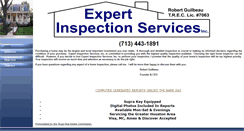 Desktop Screenshot of expertinspectionservices.com