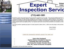 Tablet Screenshot of expertinspectionservices.com